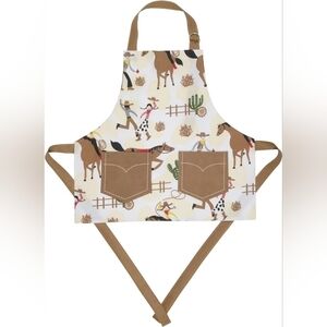 NOW DESIGNS ROOTIN TOOTIN AT THE RANCH Child’s Laminated Apron